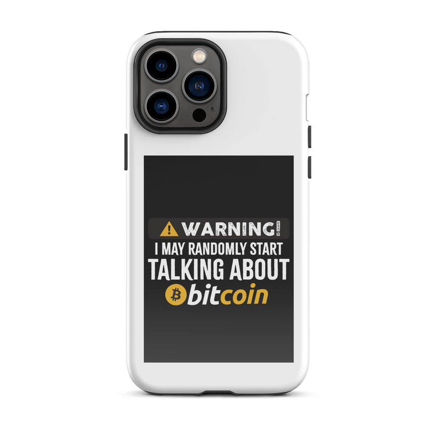 Talking About Bitcoin - Tough Case for iPhone®