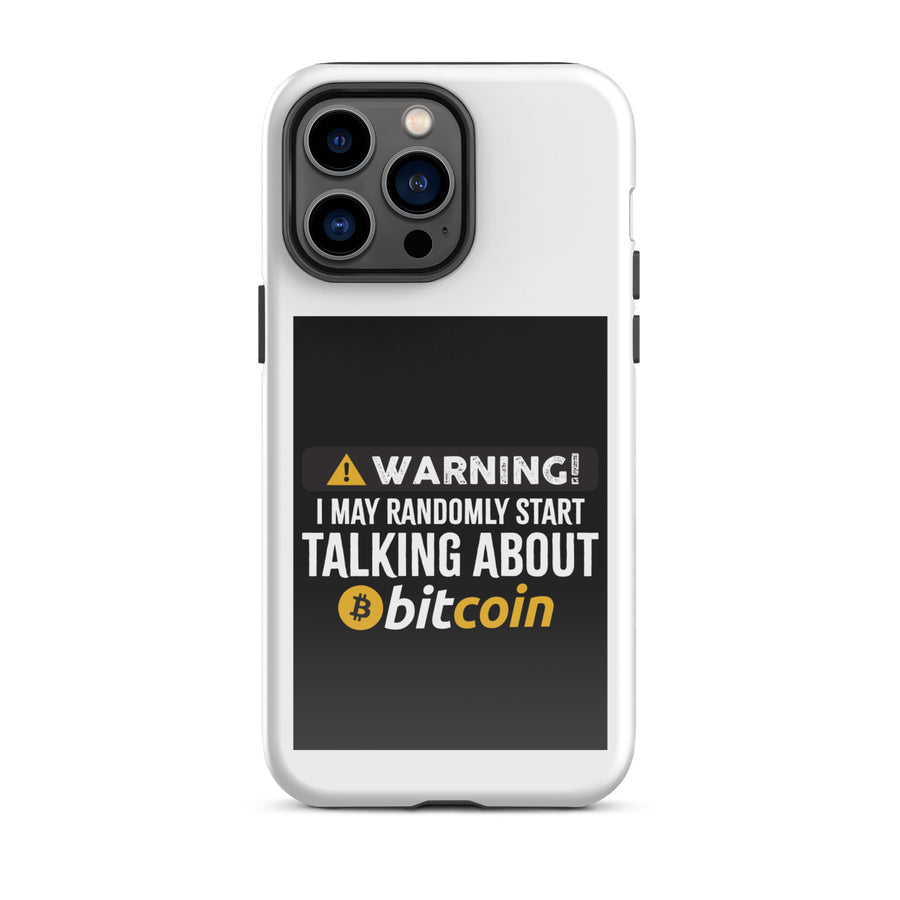 Talking About Bitcoin - Tough Case for iPhone®