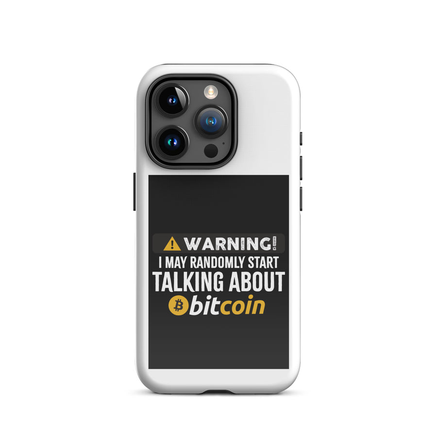 Talking About Bitcoin - Tough Case for iPhone®