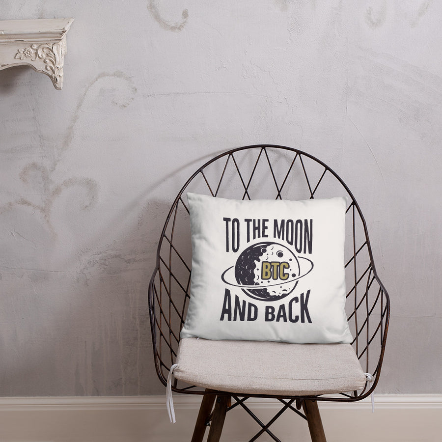 To The Moon and Back - Basic Pillow