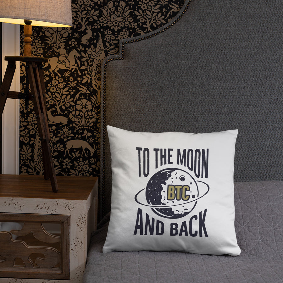 To The Moon and Back - Basic Pillow