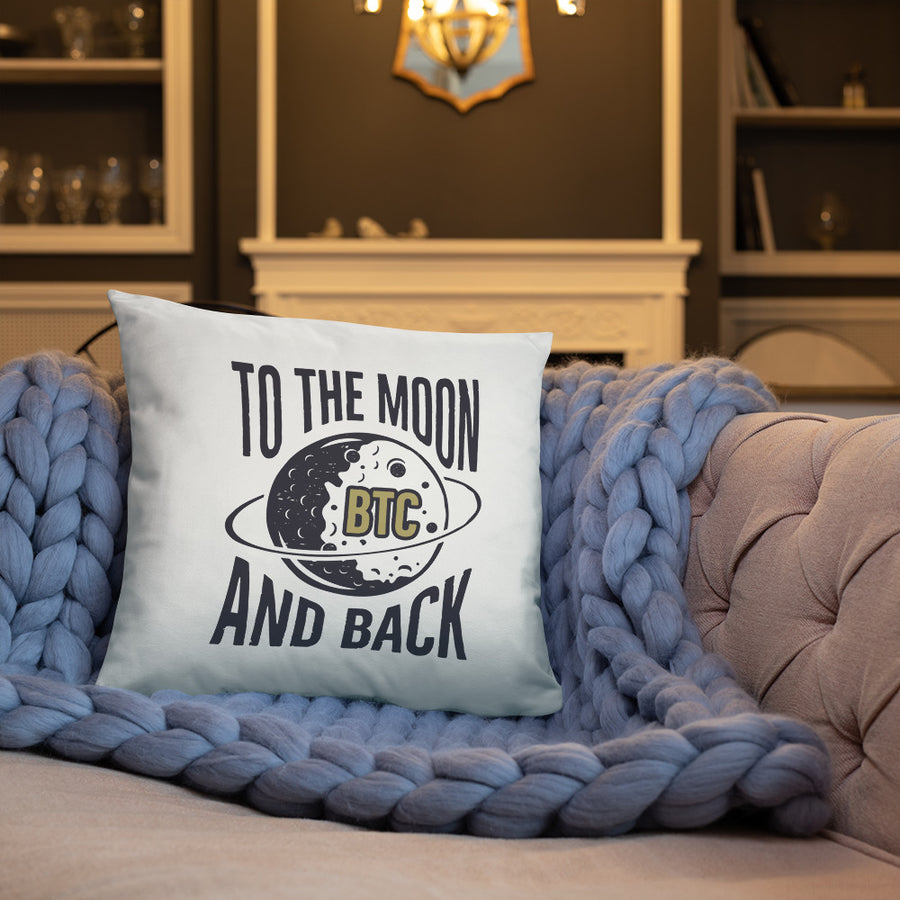 To The Moon and Back - Basic Pillow