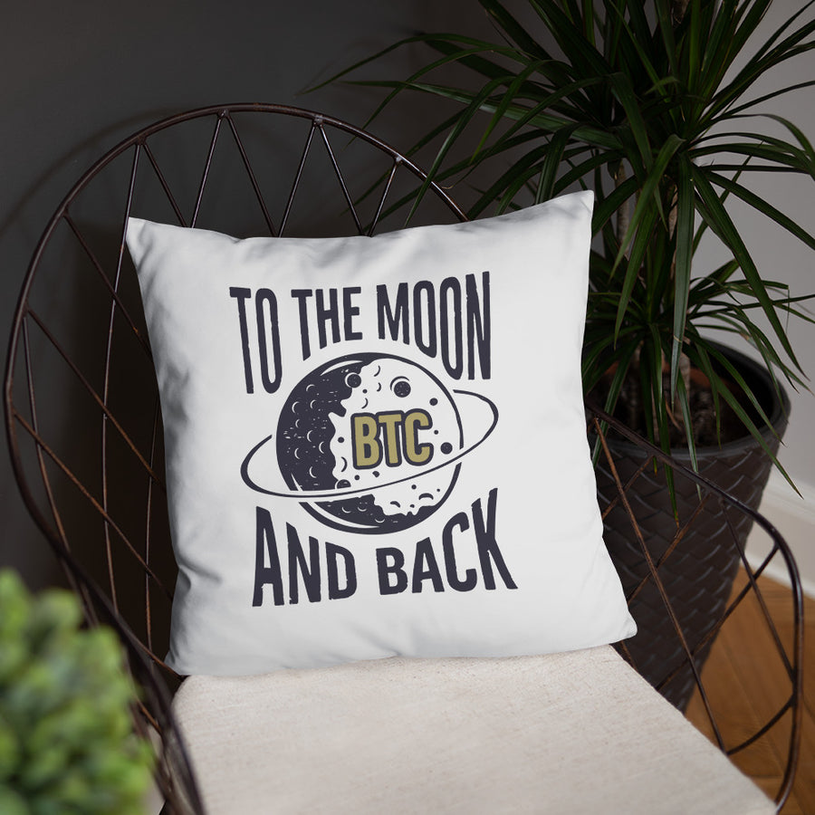 To The Moon and Back - Basic Pillow