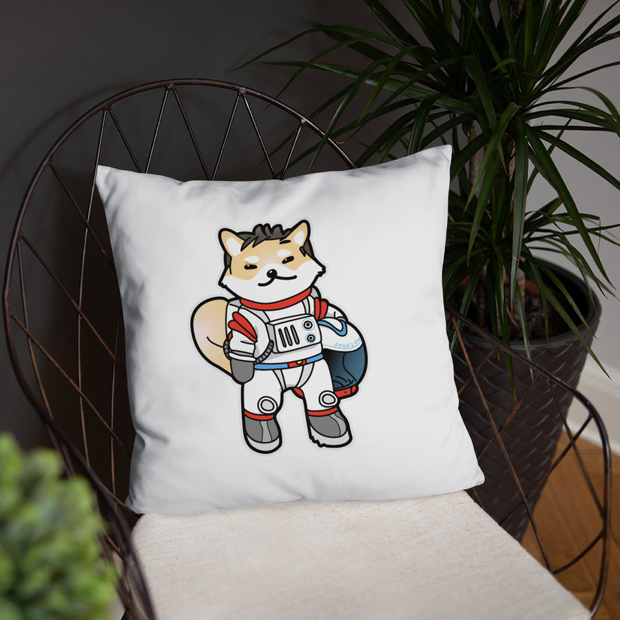 Astronaut Dog - Basic Pillow