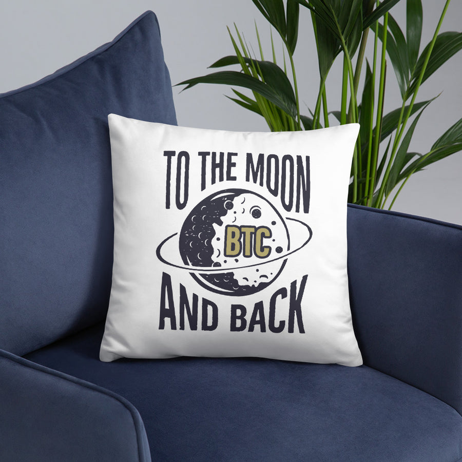 To The Moon and Back - Basic Pillow