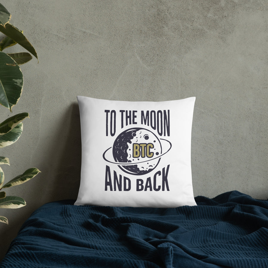 To The Moon and Back - Basic Pillow