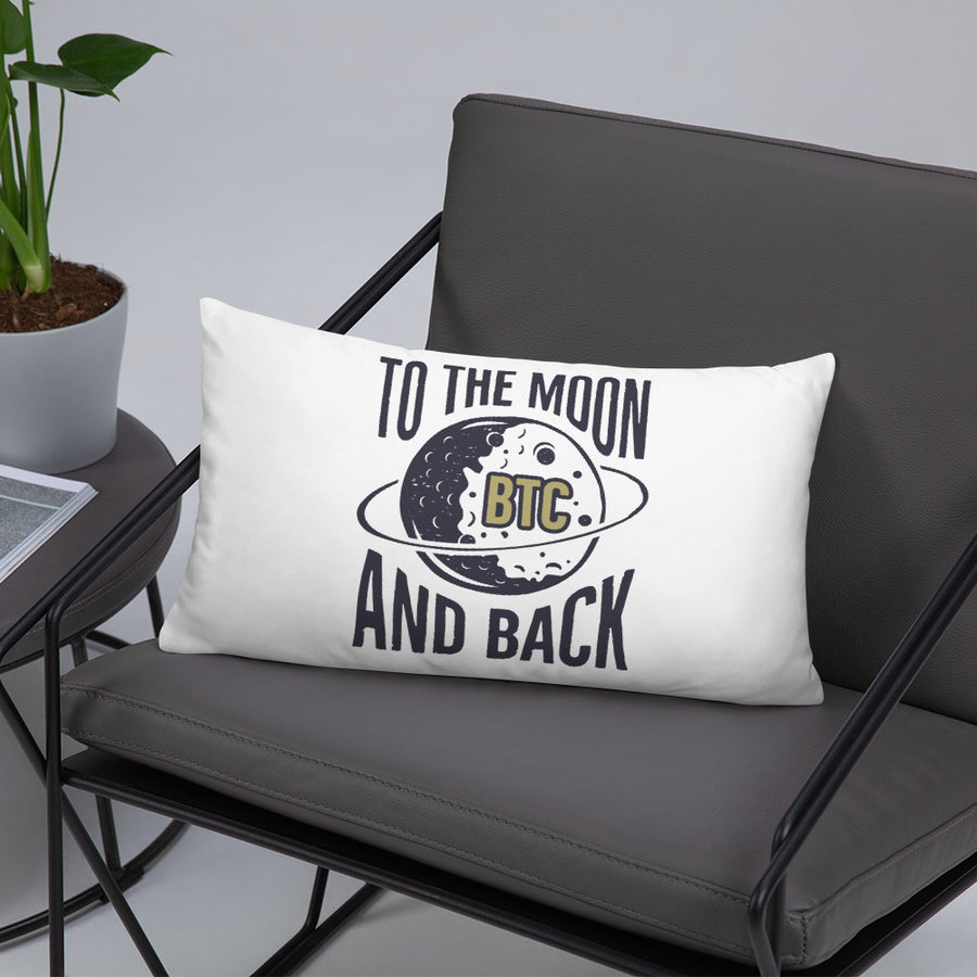 To The Moon and Back - Basic Pillow