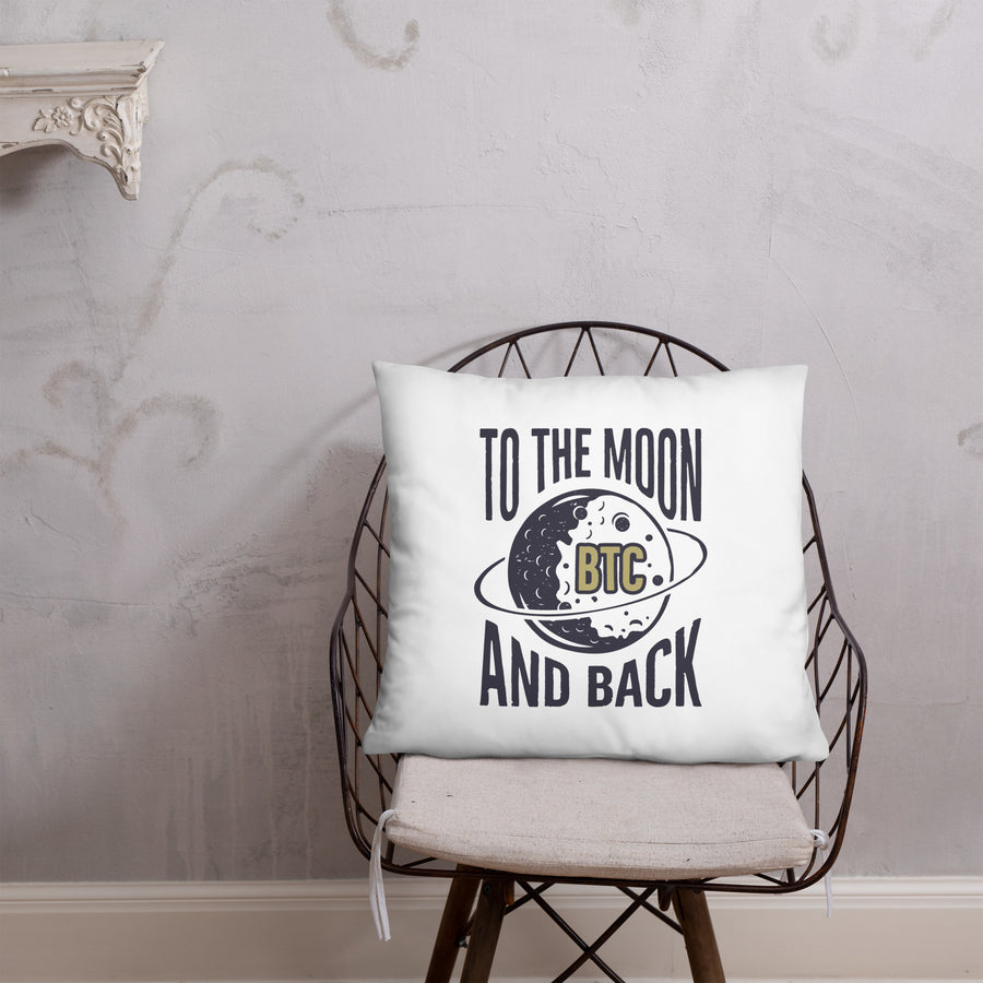 To The Moon and Back - Basic Pillow