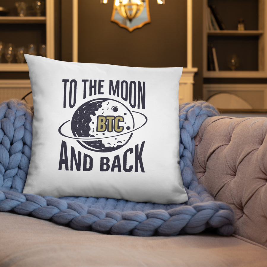 To The Moon and Back - Basic Pillow