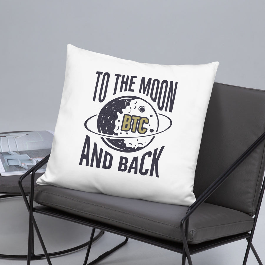 To The Moon and Back - Basic Pillow