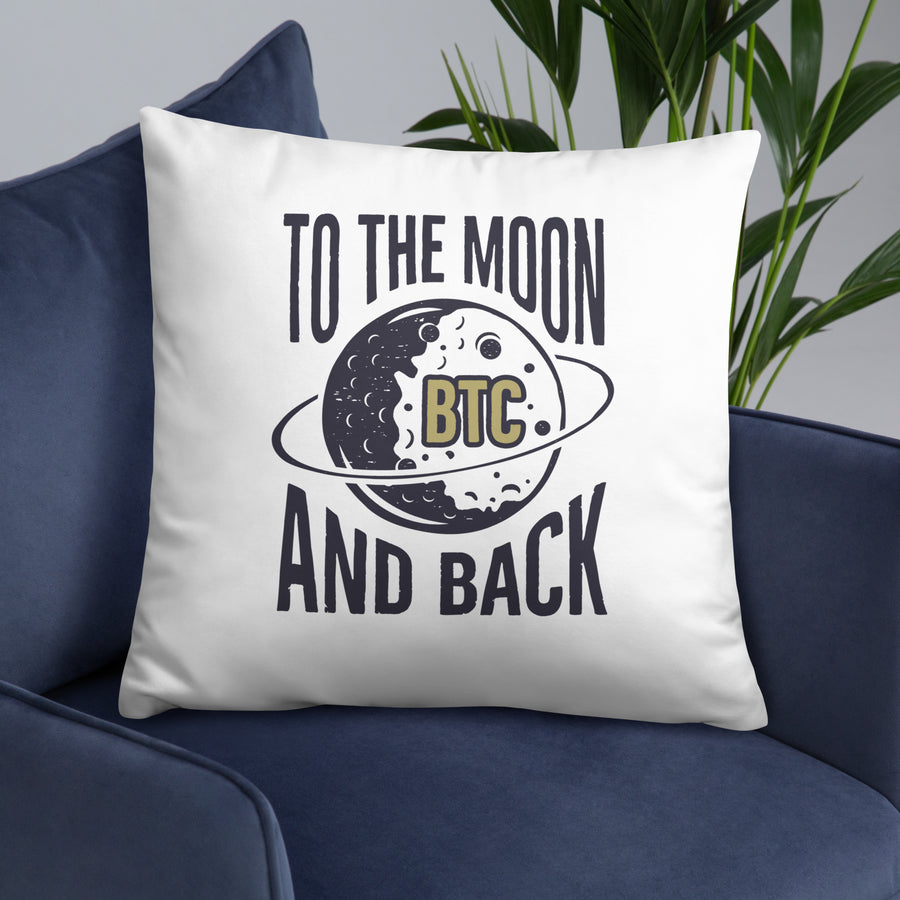 To The Moon and Back - Basic Pillow