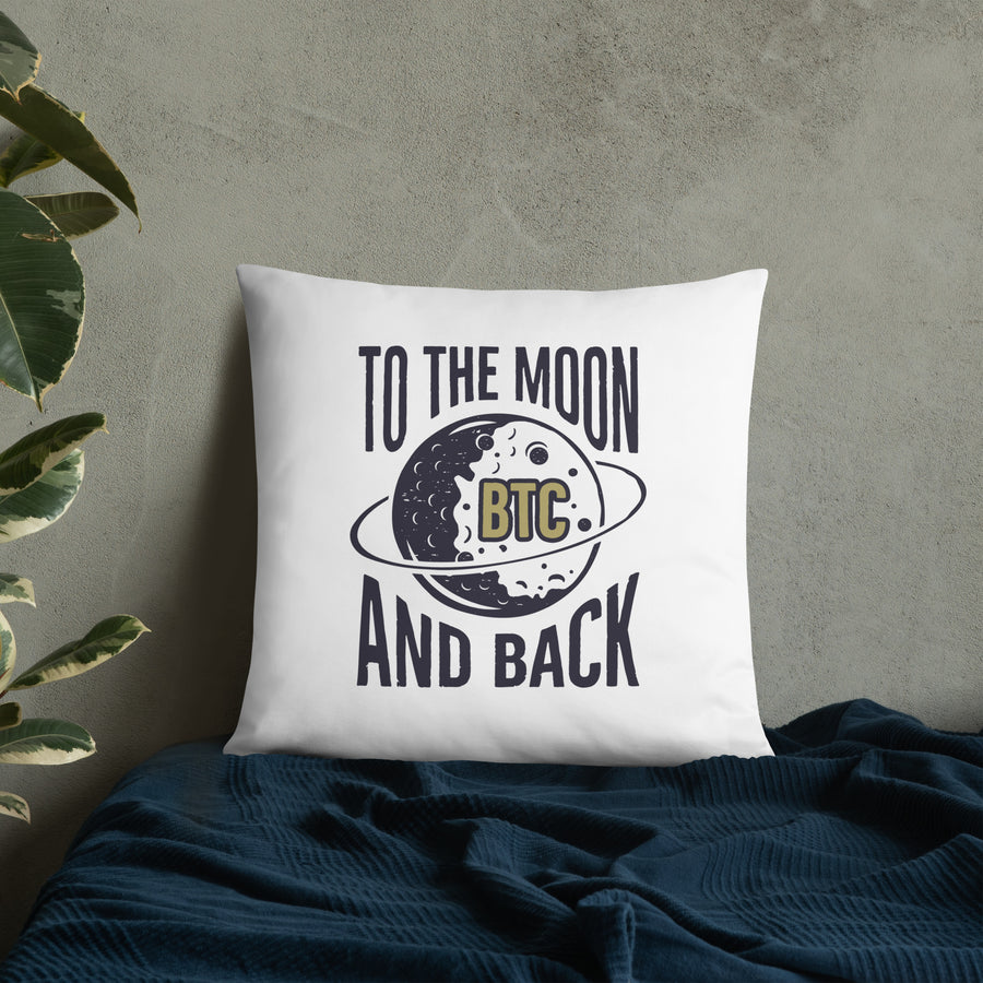 To The Moon and Back - Basic Pillow