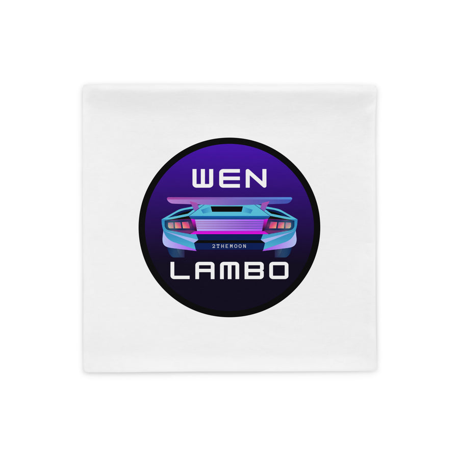 Wen Lambo - Pillow Case