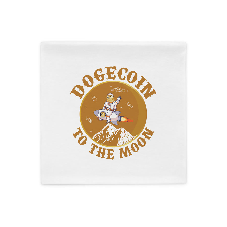 Dogecoin To The Moon - Pillow Case