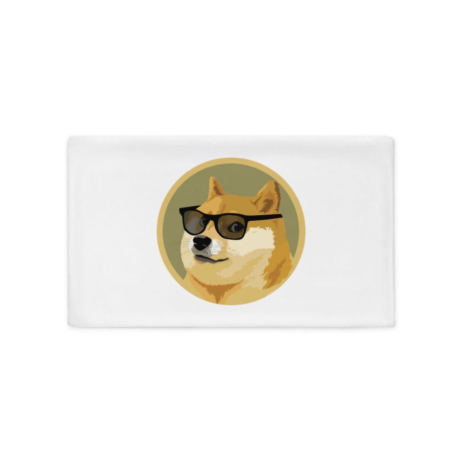 Dog In Glasses - Pillow Case