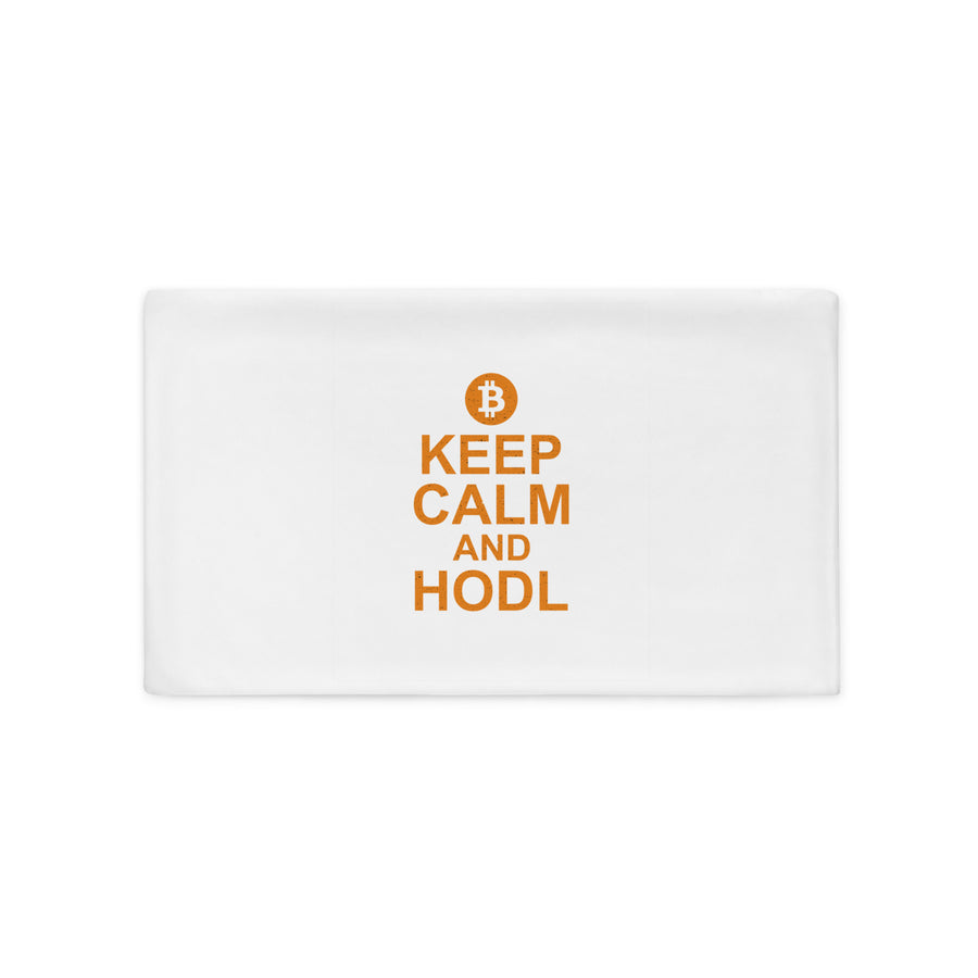 Keep Calm and Hodl - Pillow Case