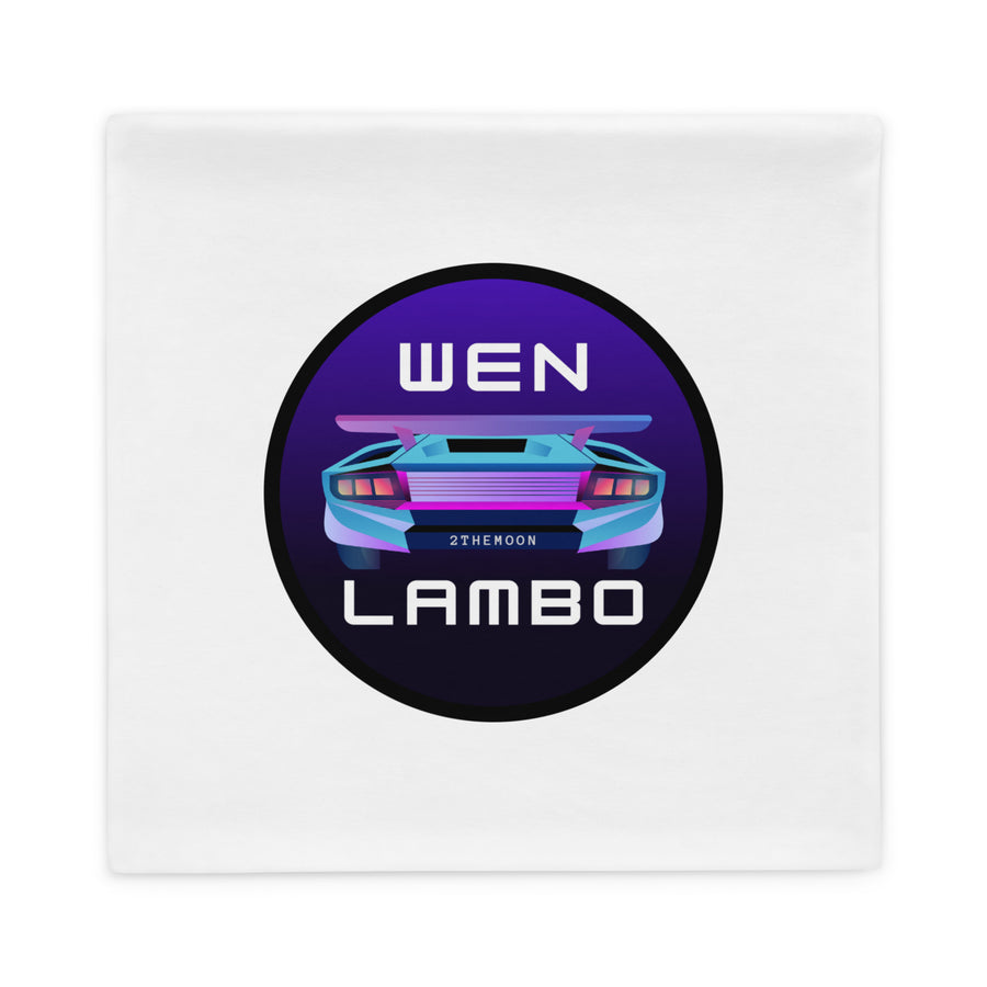 Wen Lambo - Pillow Case