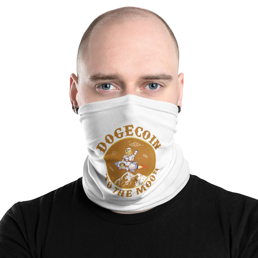 Dogecoin To The Moon - Neck Gaiter