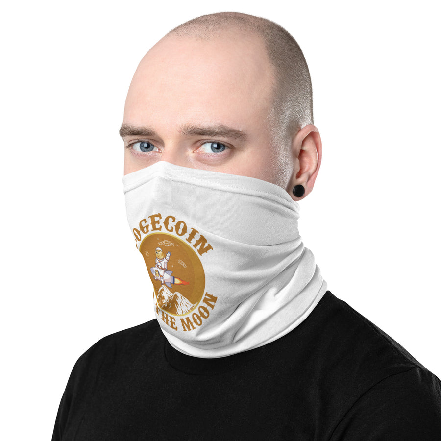 Dogecoin To The Moon - Neck Gaiter