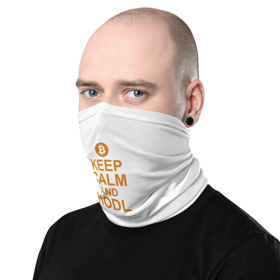 Keep Calm and Hodl - Neck Gaiter