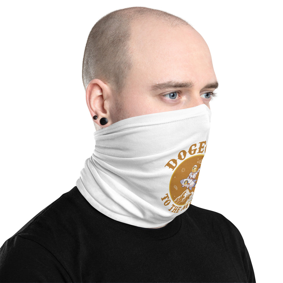 Dogecoin To The Moon - Neck Gaiter