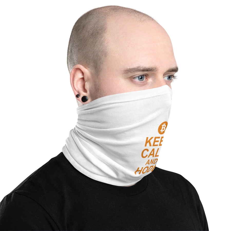 Keep Calm and Hodl - Neck Gaiter