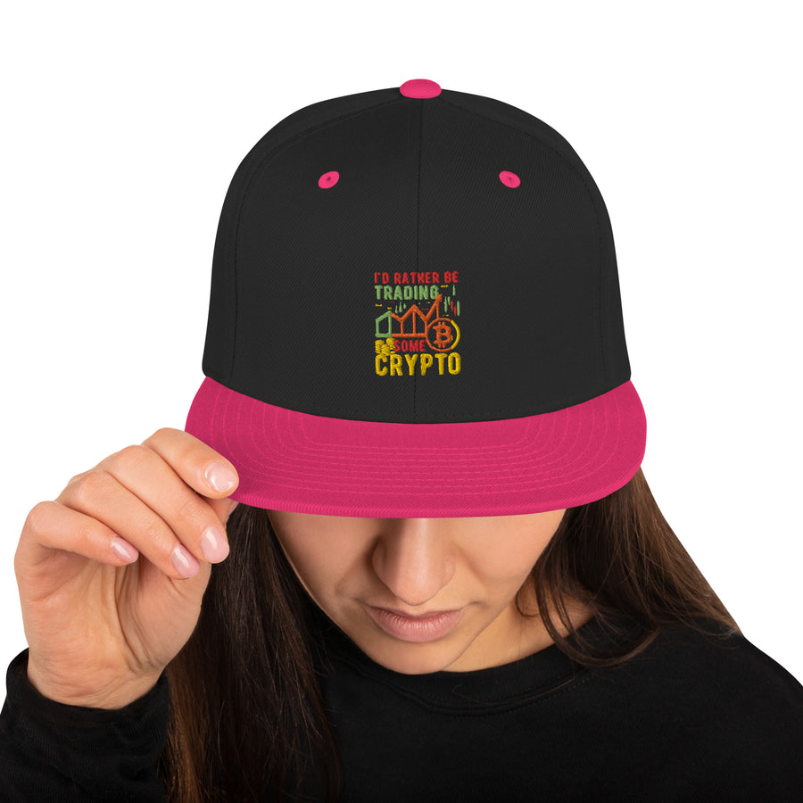 Crypto Trading - Snapback Hat