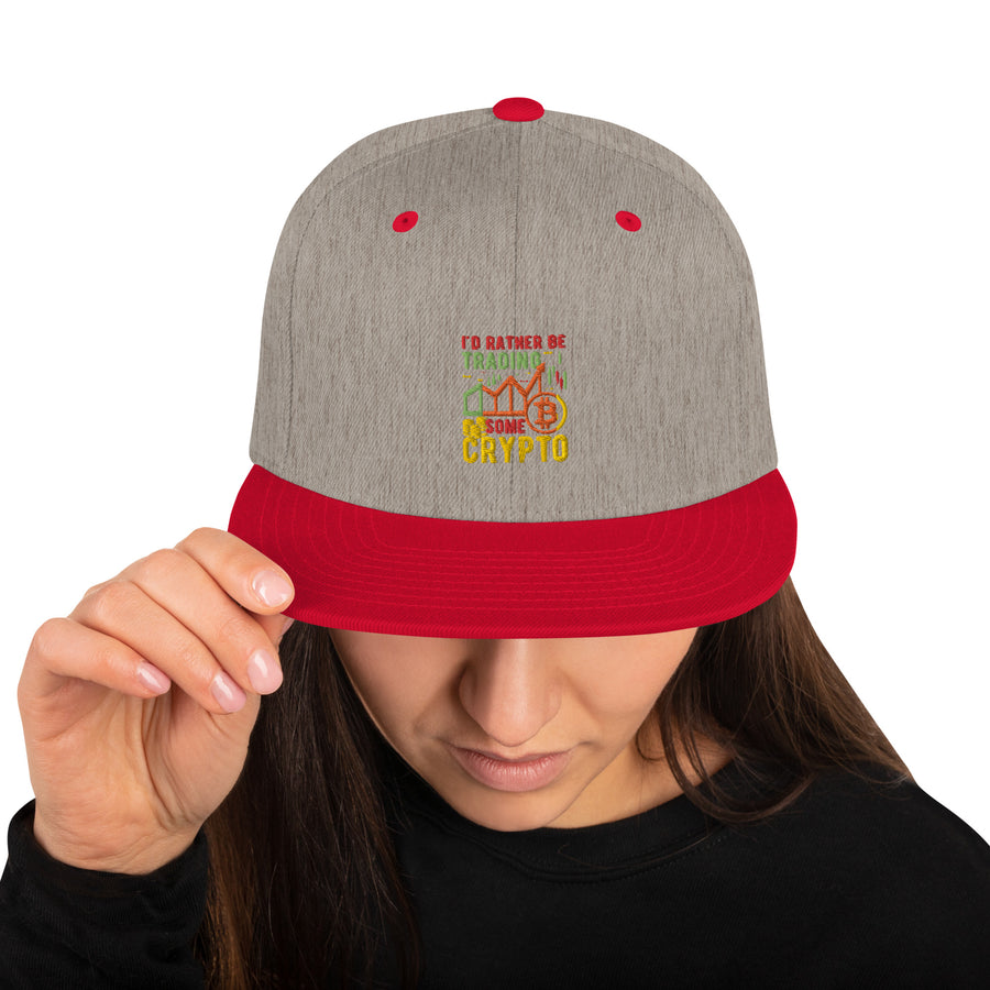 Crypto Trading - Snapback Hat