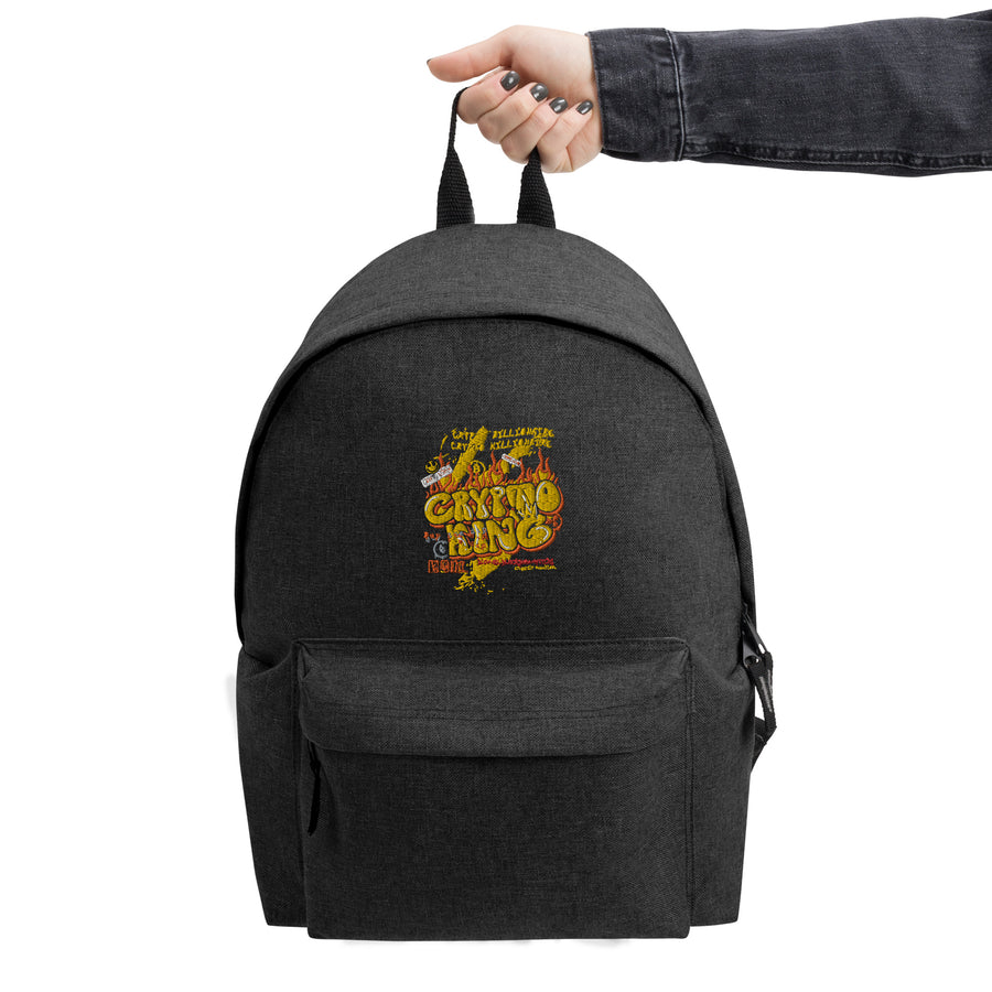 Crypto king - Embroidered Backpack