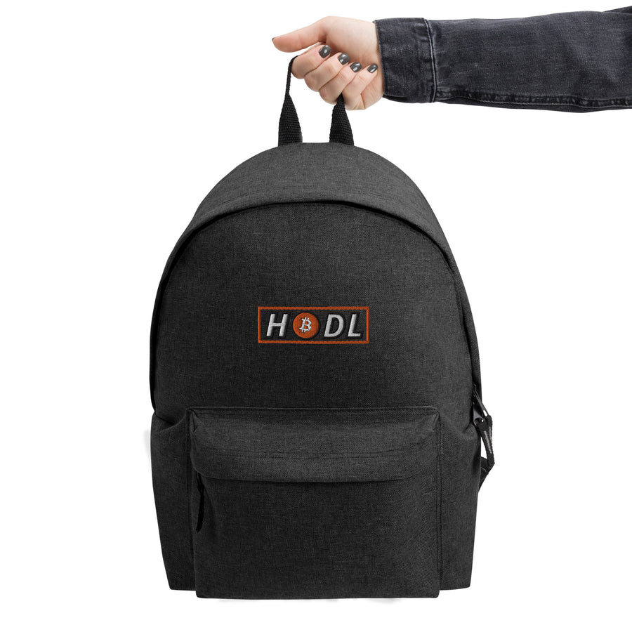 Hodl - Embroidered Backpack