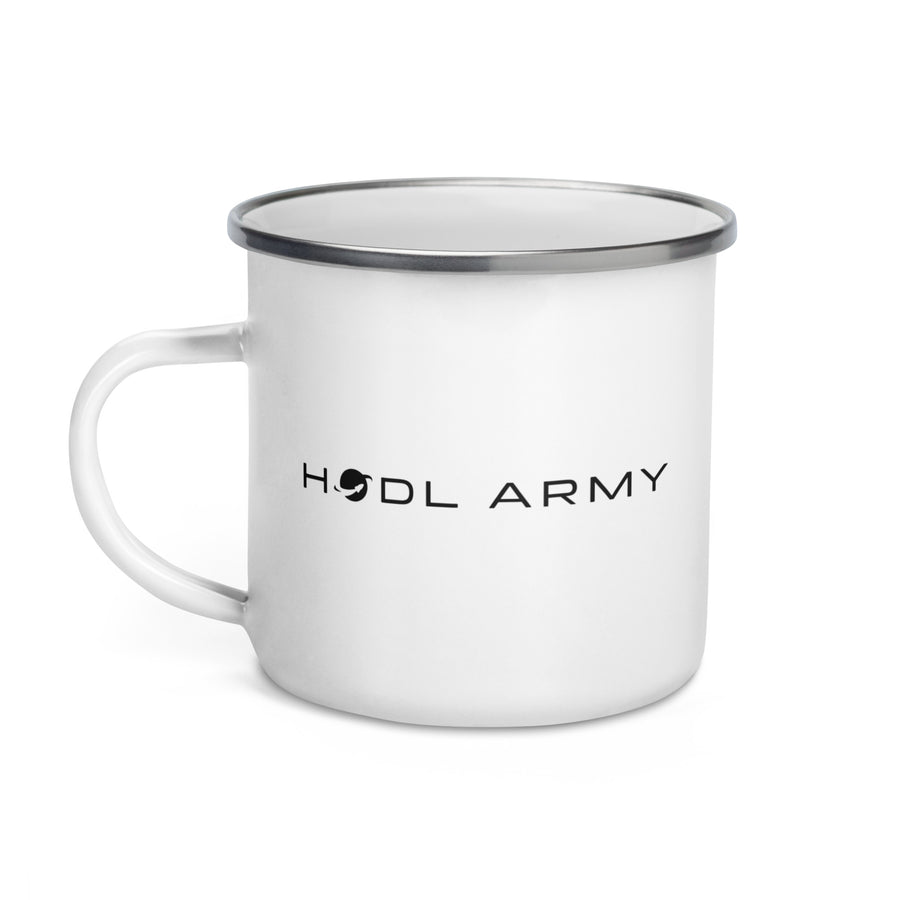 Hodl army - Enamel Mug