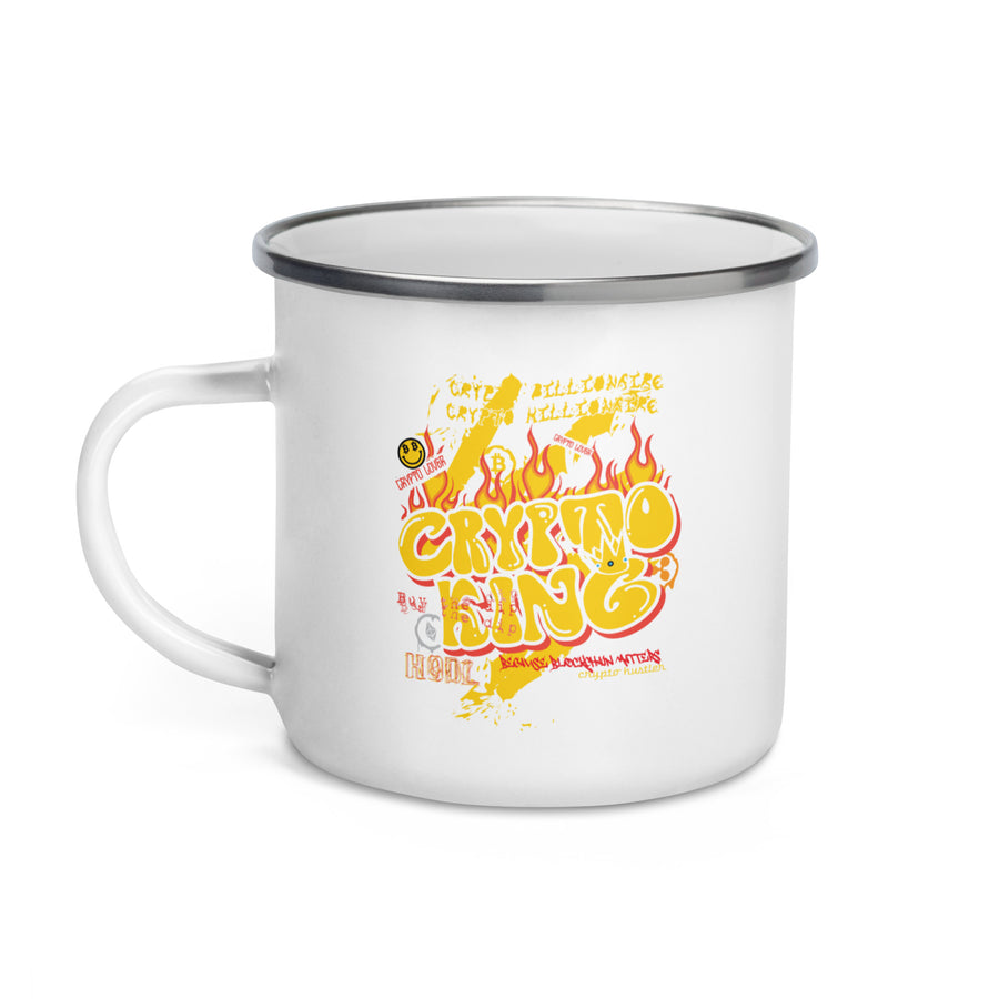 Crypto king - Enamel Mug