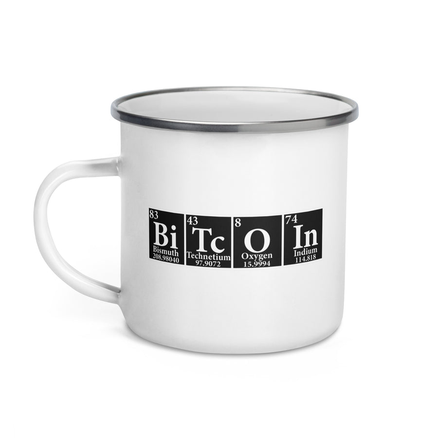 Bitcoin - Enamel Mug