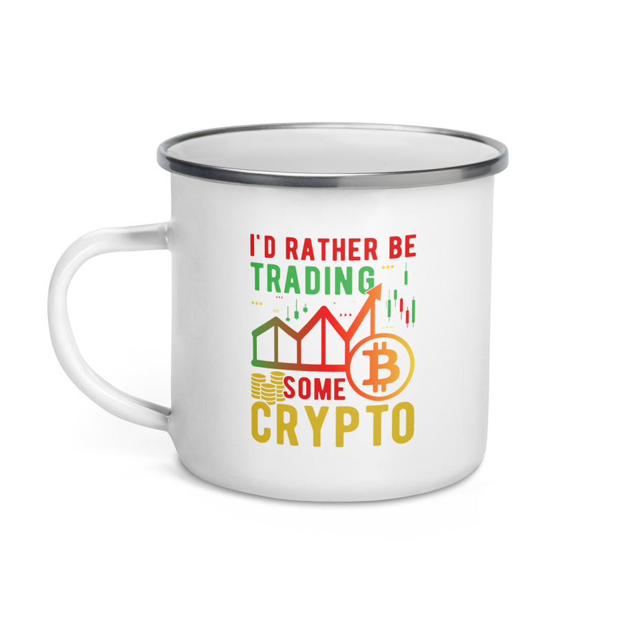 Crypto Trading - Enamel Mug