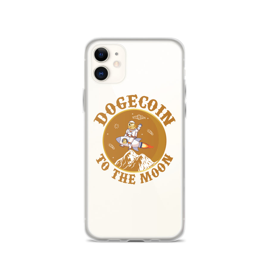 Dogecoin To The Moon - iPhone Case