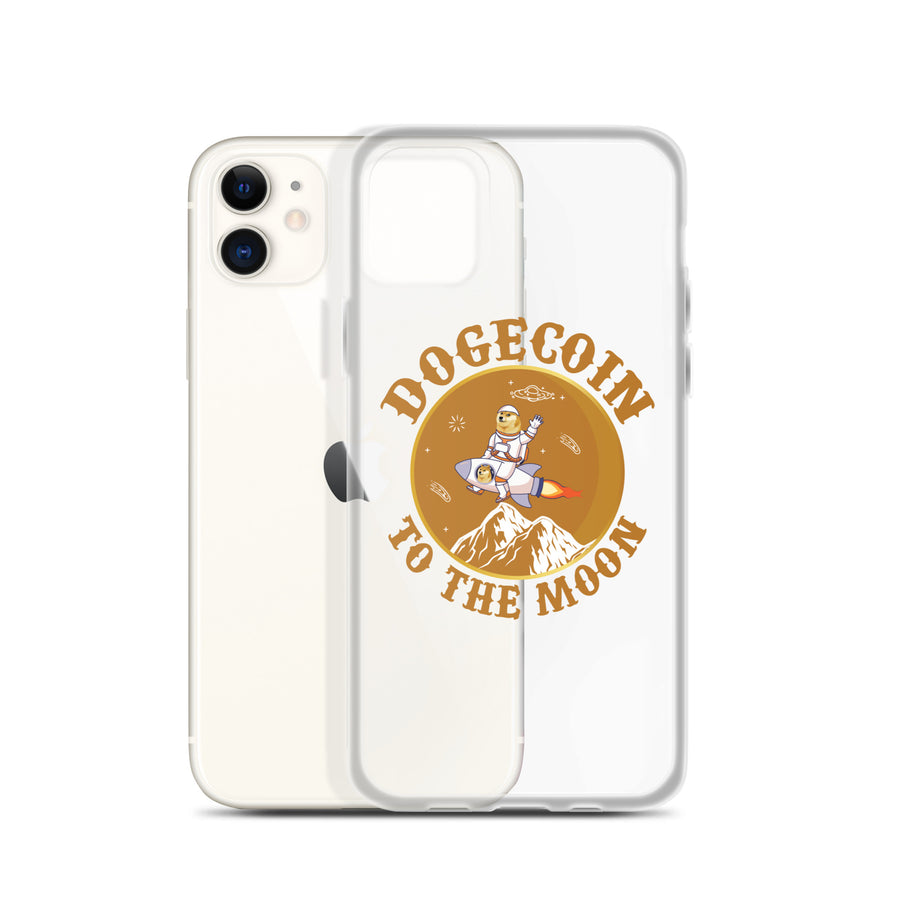 Dogecoin To The Moon - iPhone Case