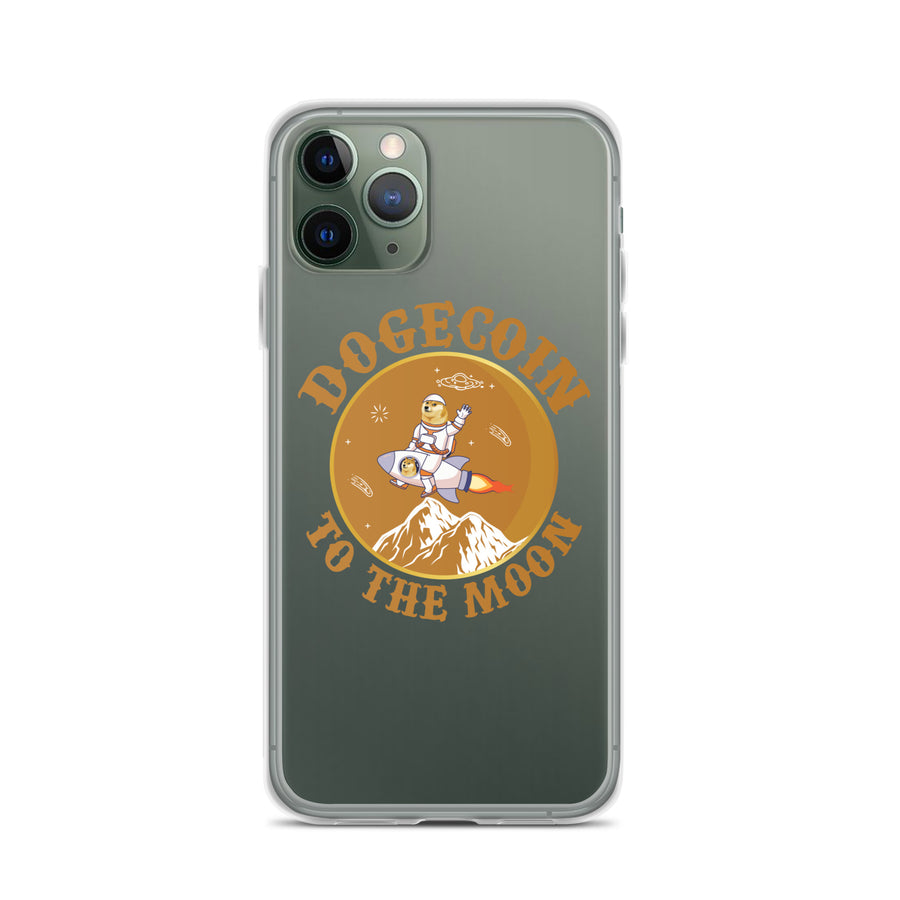 Dogecoin To The Moon - iPhone Case