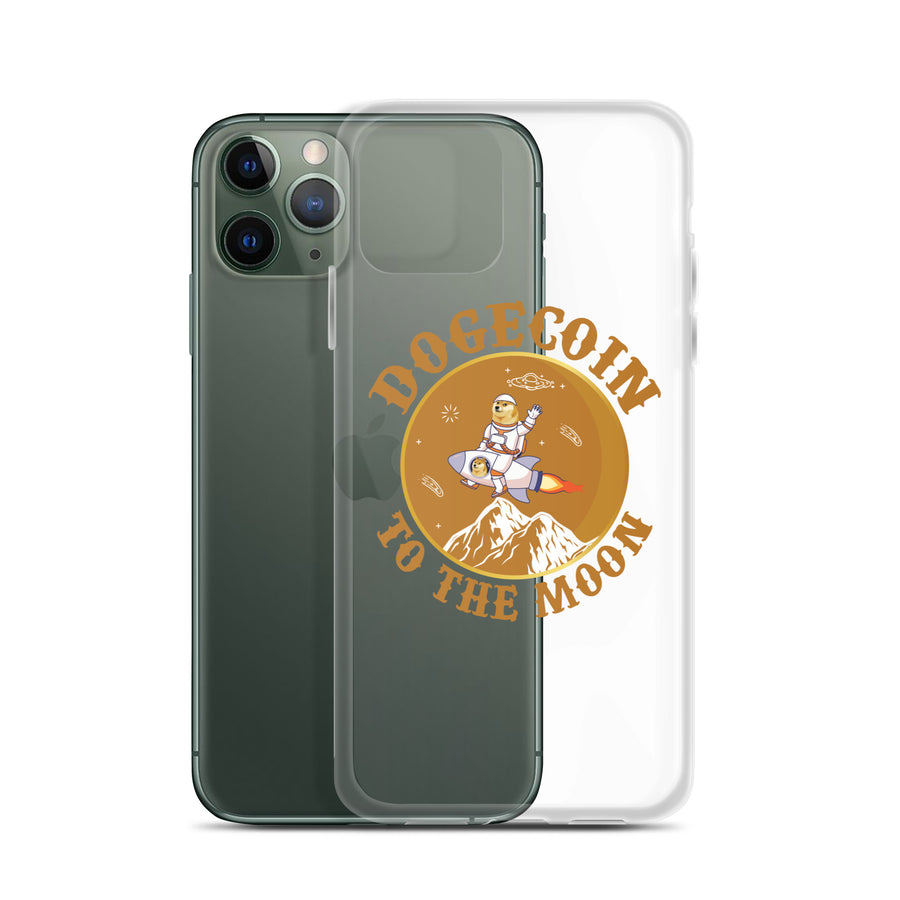 Dogecoin To The Moon - iPhone Case