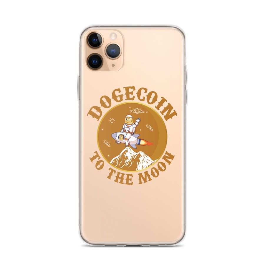 Dogecoin To The Moon - iPhone Case