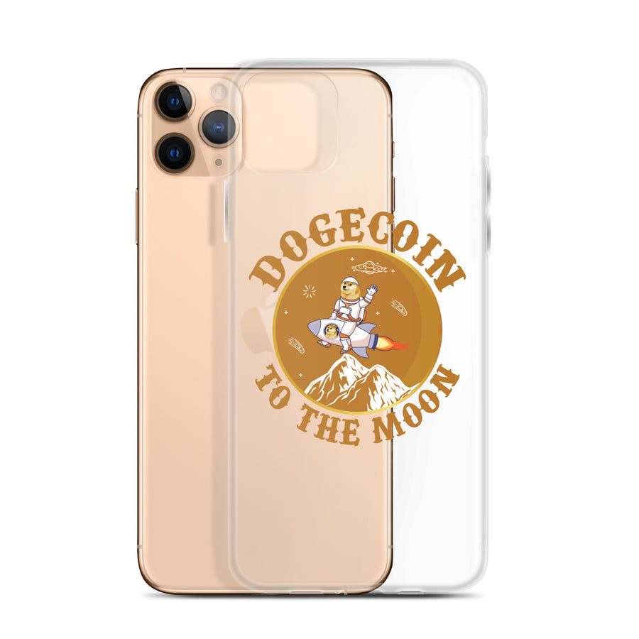 Dogecoin To The Moon - iPhone Case