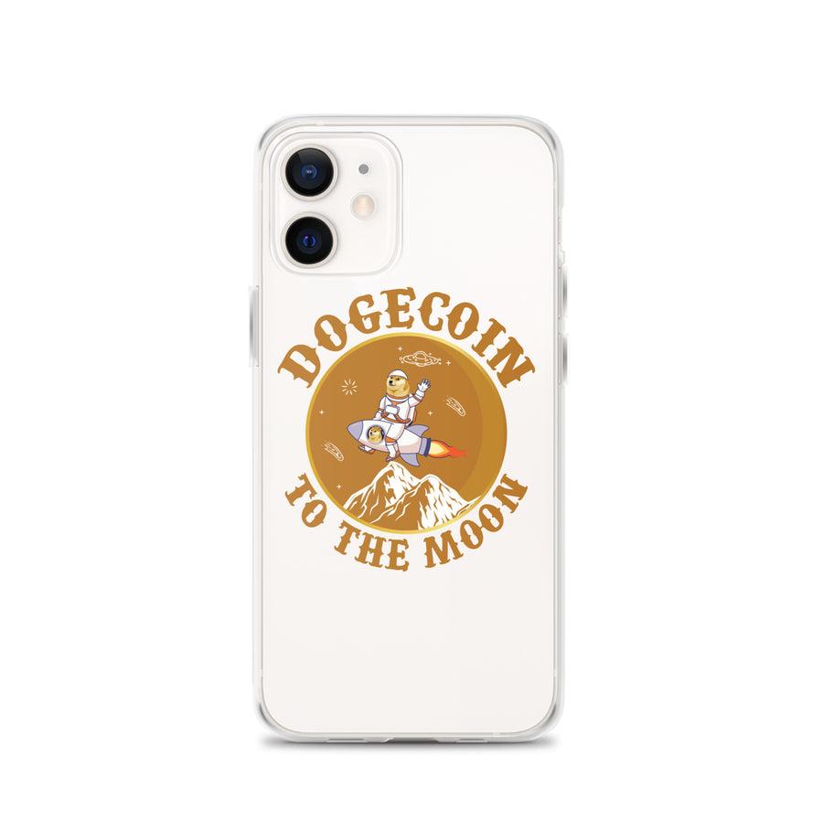 Dogecoin To The Moon - iPhone Case