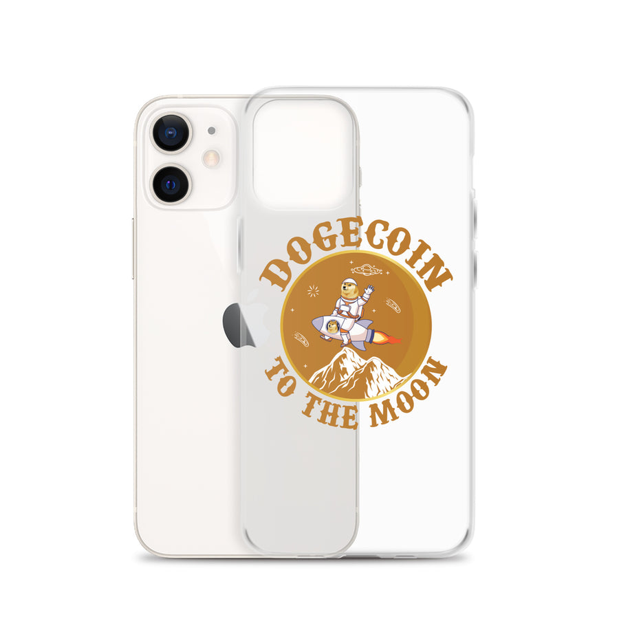 Dogecoin To The Moon - iPhone Case