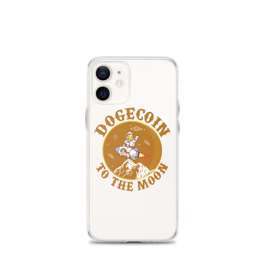 Dogecoin To The Moon - iPhone Case