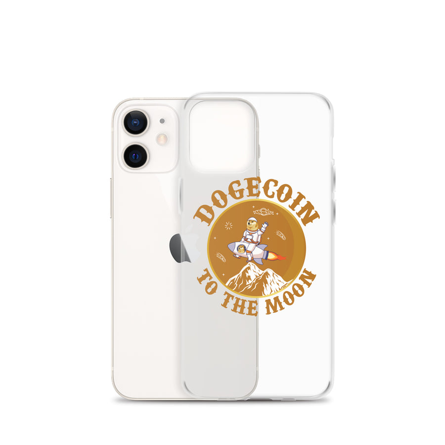 Dogecoin To The Moon - iPhone Case