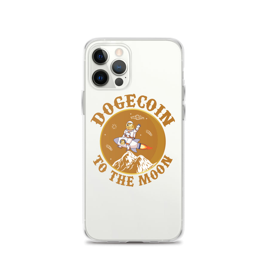 Dogecoin To The Moon - iPhone Case