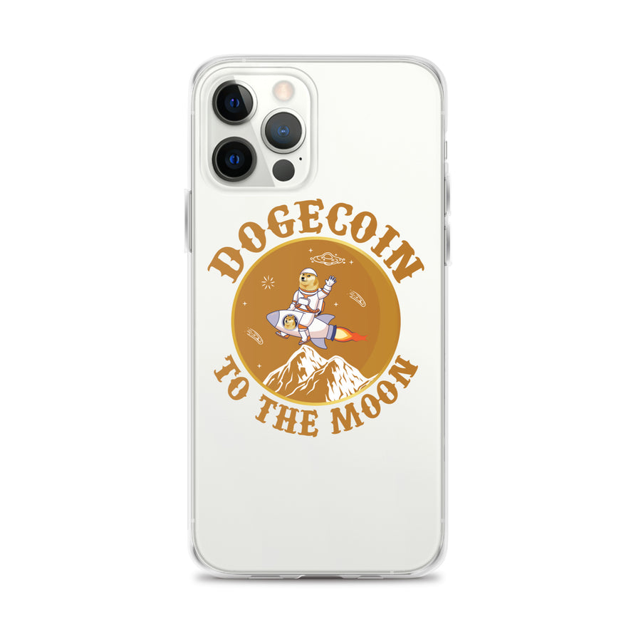 Dogecoin To The Moon - iPhone Case