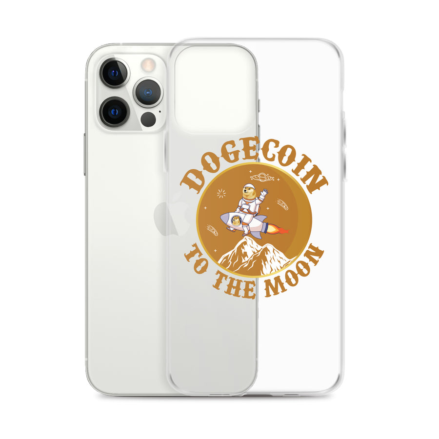 Dogecoin To The Moon - iPhone Case