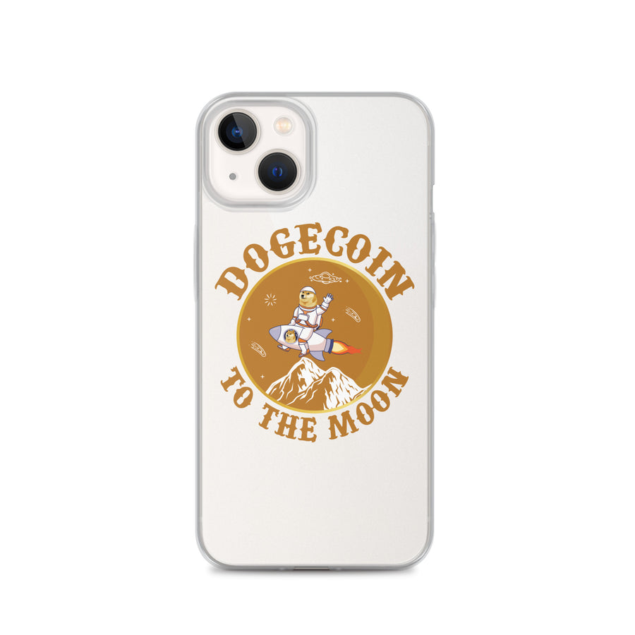 Dogecoin To The Moon - iPhone Case