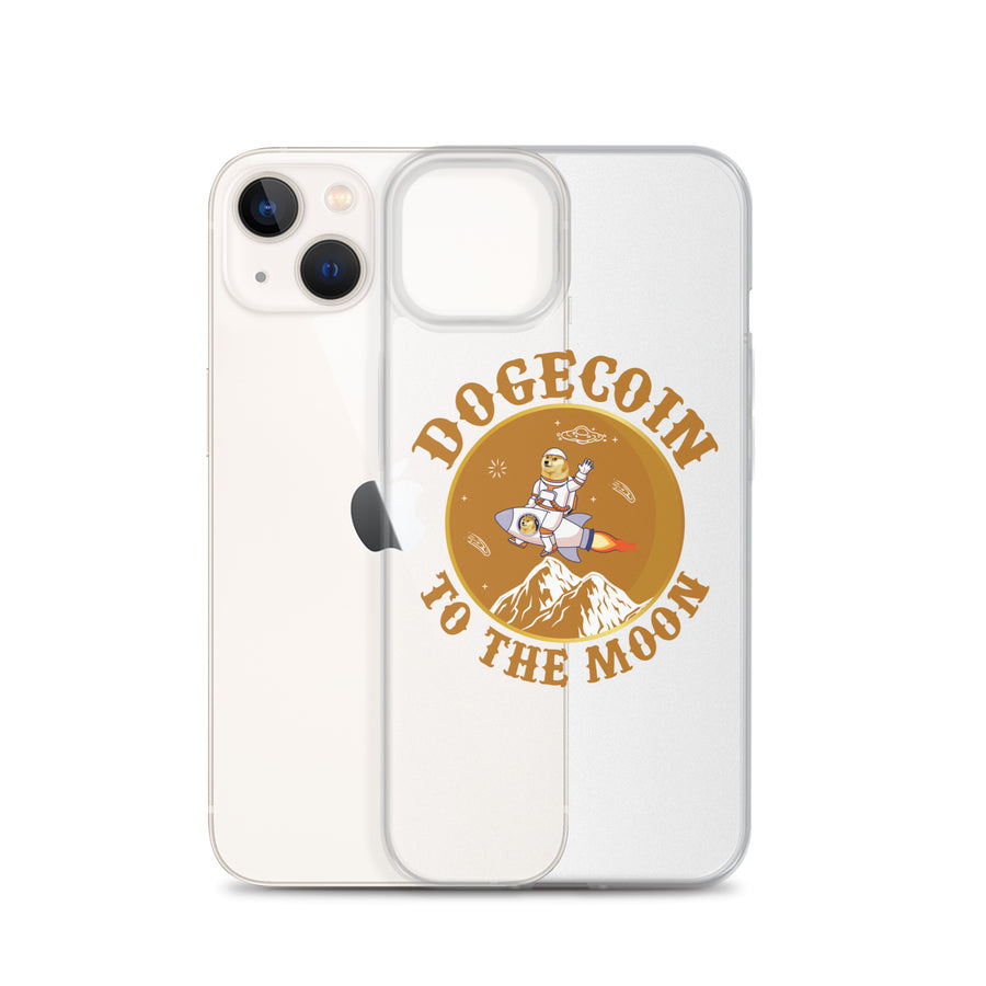 Dogecoin To The Moon - iPhone Case