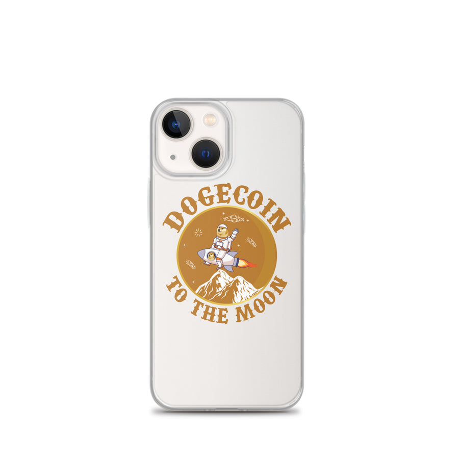 Dogecoin To The Moon - iPhone Case